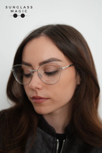 Jimmy Choo JC285 - 010 - 54 Brillenfassungen Silber Cat Eye