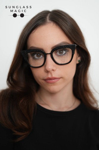 Jimmy Choo JC237 - 807 - 49 Brillenfassungen Schwarz Cat Eye