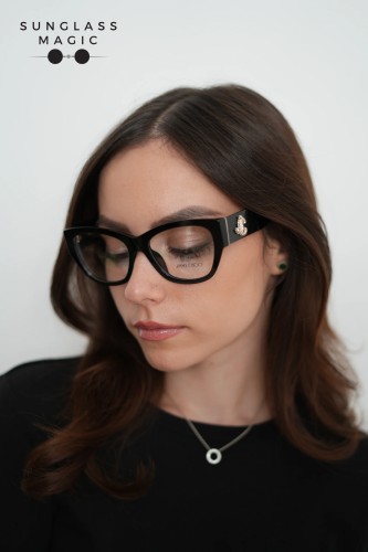 Jimmy Choo JC3033BU - ​5000 - ​54 Brillenfassungen Schwarz Kissenform (Abgerundet)