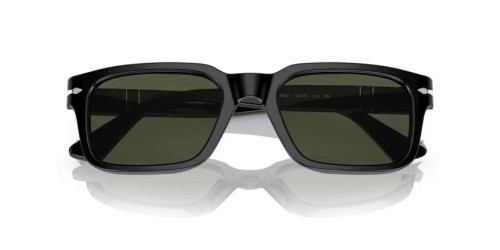 Persol PO3272S - 95/31 - 55 Sonnenbrillen Schwarz Rechteck