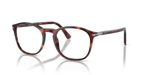 Persol PO3007VM - 24 - 52 Brillenfassungen Havanna Eckig