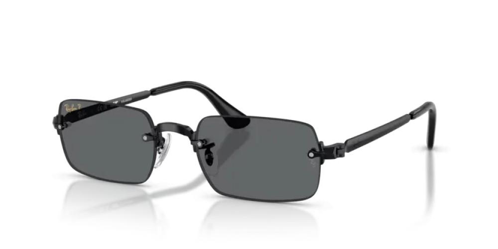 Ray-Ban RB3928 - 002/81 - 54 - MIT POLARISIERTEN GLÄSERN Sonnenbrillen Schwarz Rechteck
