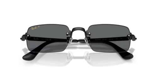 Ray-Ban RB3928 - 002/81 - 54 - MIT POLARISIERTEN GLÄSERN Sonnenbrillen Schwarz Rechteck