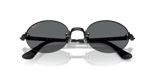 Ray-Ban RB3929 - 002/81 - 54 - MIT POLARISIERTEN GLÄSERN Sonnenbrillen Schwarz Oval