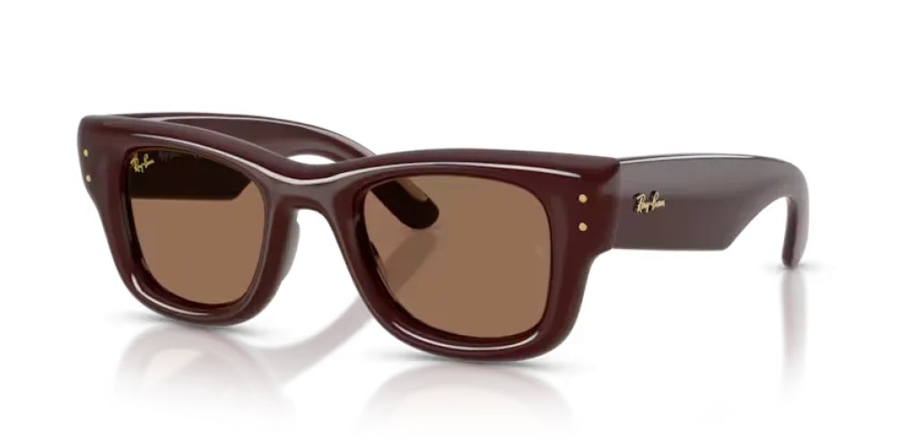 Ray-Ban RB4940 - 687773 - 50 Sonnenbrillen Dunkelbraun Eckig