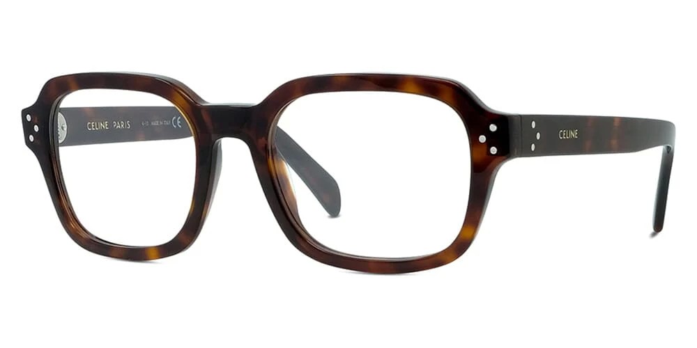 Celine CL50097I - 052 - 53 Brillenfassungen Havana Eckig
