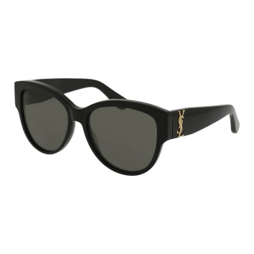 Saint Laurent SL M95/F - 001 - 56 Sonnenbrillen Schwarz Cat's Eye