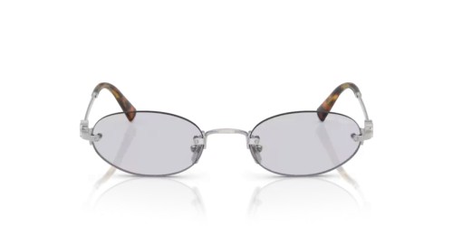 MIU MIU MU A54S - 1BC3F2 - 51 Sonnenbrillen Silber Oval