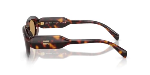 MIU MIU MU C01S - 27L10Y - 53 Sonnenbrillen Havanna Oval