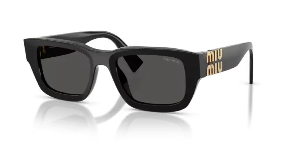 MIU MIU MU C04S - 16K08Z - 53 Sonnenbrillen Schwarz Eckig