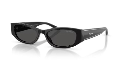 PRADA PR D22S - 16K08Z - 54 Sonnenbrillen Schwarz Rechteck