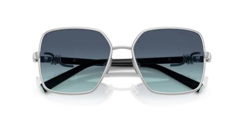 TIFFANY & CO. TF3122 - 60019S - 56 Sonnenbrillen Silber Eckig