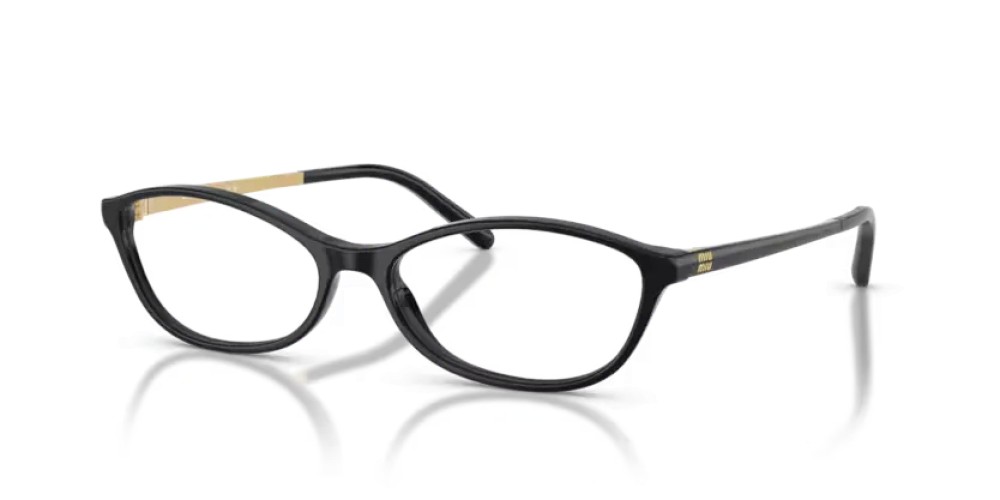 MIU MIU MU 05ZV - 16K1O1 - 56 Brillenfassungen Schwarz Oval