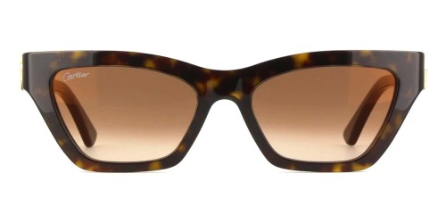 Cartier CT0437S - 002 - 53 Sonnenbrillen Cat Eye