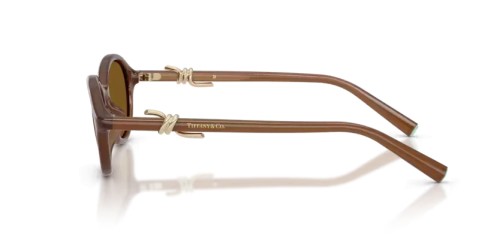 TIFFANY & CO. TF4266U - 847183 - 51 - MIT POLARISIERTEN GLÄSERN Sonnenbrillen Transparent Honig Oval