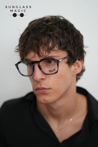 Persol PO3292V - 1192 - 50 Brillenfassungen Grau Eckig