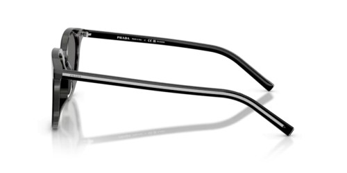 PRADA PR D15SD - 29O90T - 52 - MIT POLARISIERTEN GLÄSERN Sonnenbrillen Black / basalt horn Phantos