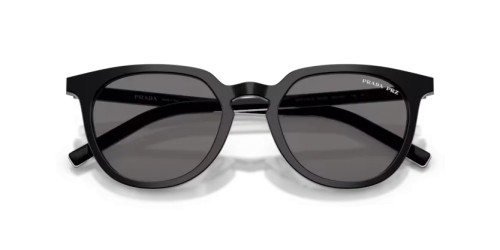 PRADA PR D15SD - 29O90T - 52 - MIT POLARISIERTEN GLÄSERN Sonnenbrillen Black / basalt horn Phantos