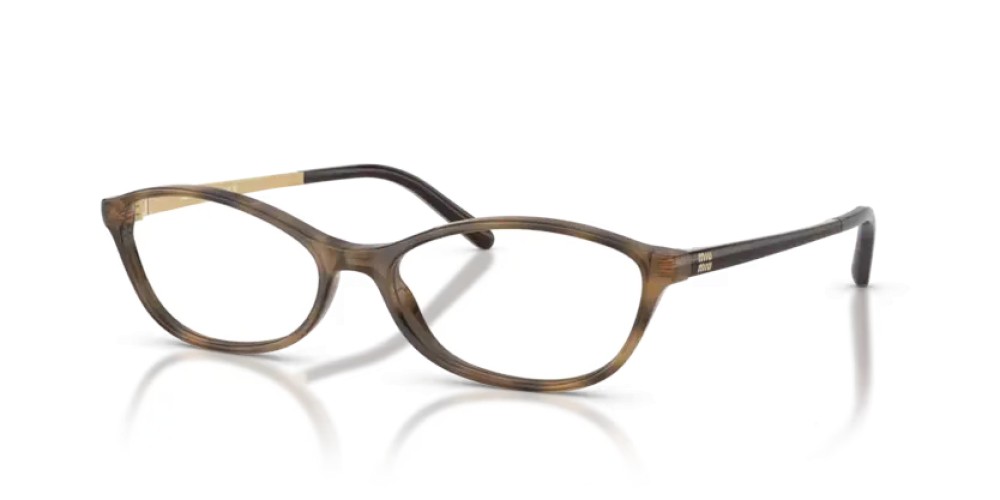 MIU MIU MU 05ZV - 27Q1O1 - 56 Brillenfassungen Ebenholz Havanna Oval