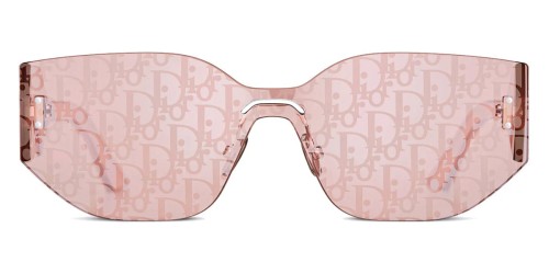 Dior DIORCLUB M6U - F0L8 A - 142 Sonnenbrillen Rosa Eckig