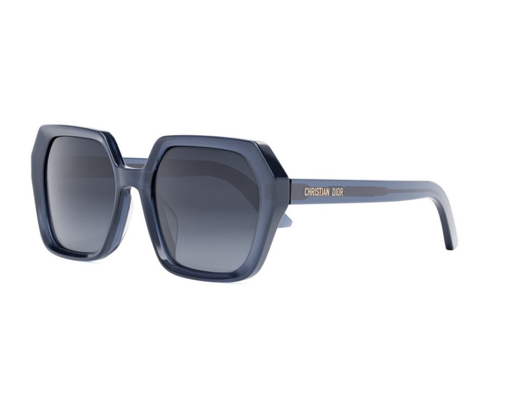Dior DIORMIDNIGHT S2F - 31B1 A - 56 Sonnenbrillen Blau Eckig