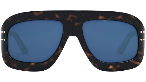 Dior DIORSIGNATURE M1U - 20B0 - 58 Sonnenbrillen Havana Flacher Oberteil