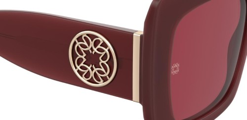Elie Saab ES094/S - C9A 4S - 55 Sonnenbrillen Burgunder Eckig