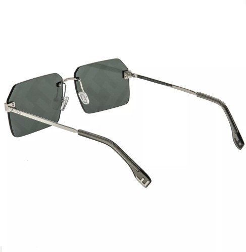 Fendi FE40043U - 16C - 59 Sonnenbrillen Silber Eckig