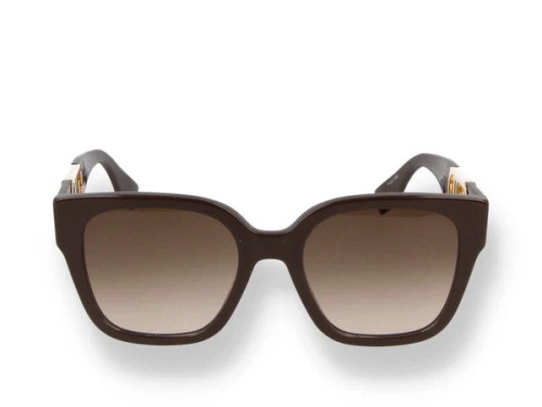 Fendi FE40063I - 50F - 54 Sonnenbrillen Braun Eckig