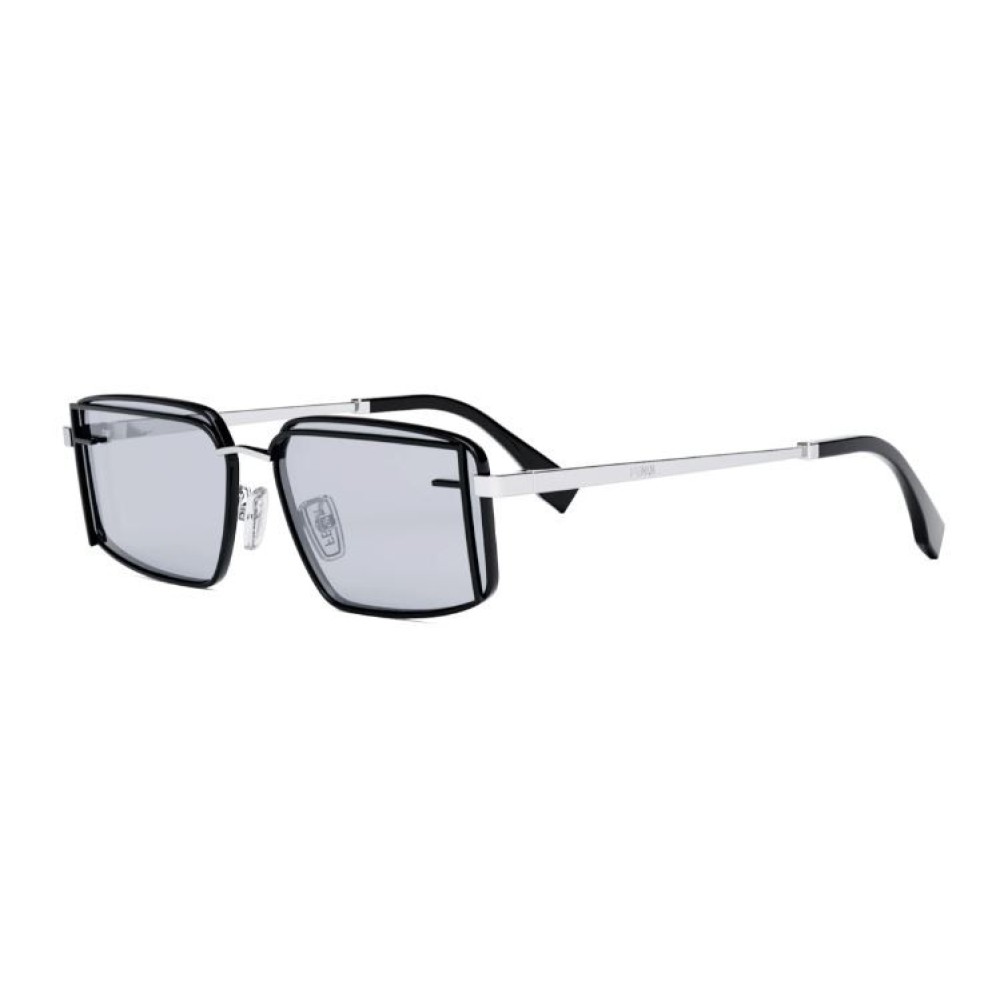 Fendi FE40102U - 01V - 53 Sonnenbrillen Eckig