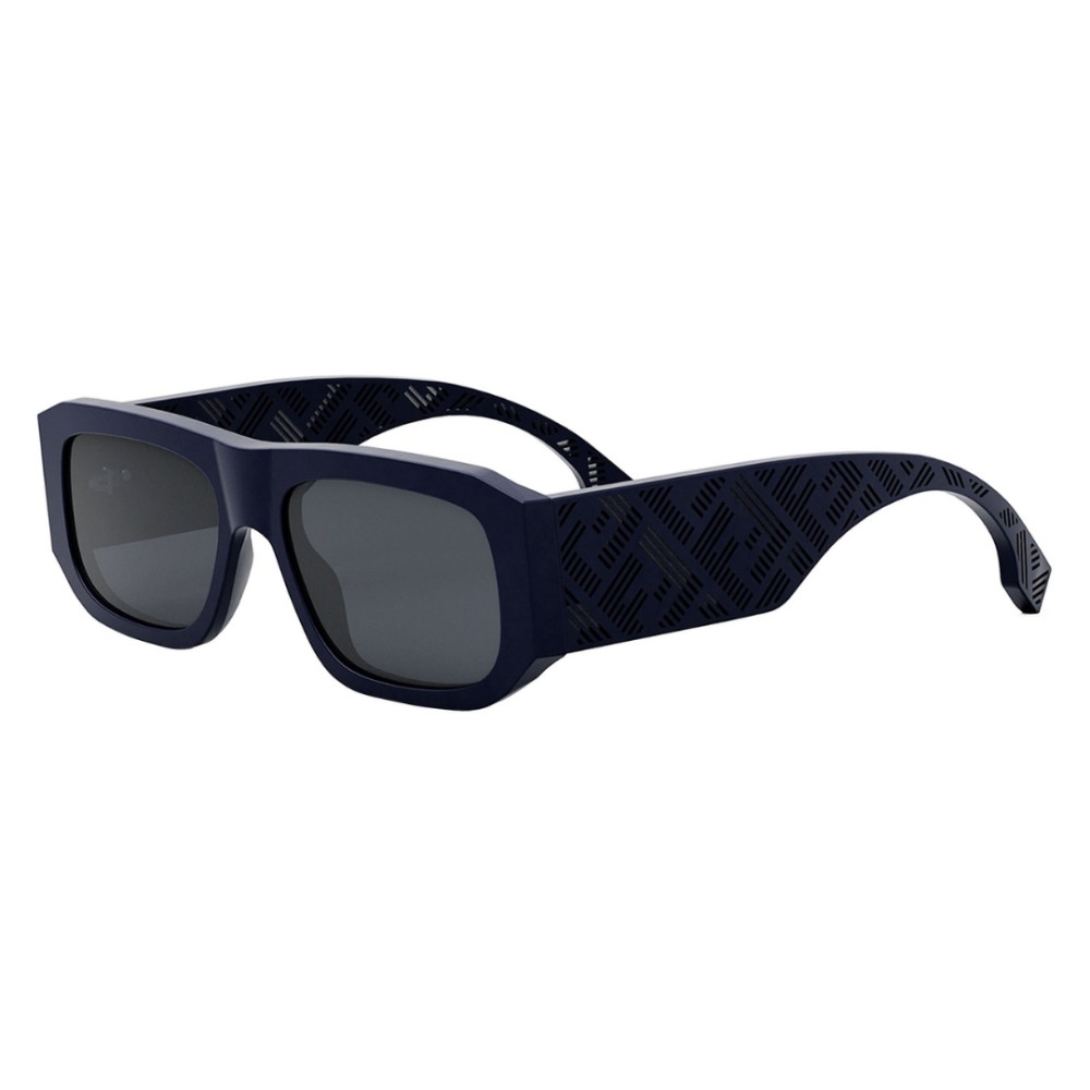 Fendi FE40106I - 90A - 54 Sonnenbrillen Blau Eckig