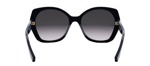 Fendi FE40112I - 90B - 57 Sonnenbrillen Blau Kissenform (Abgerundet)