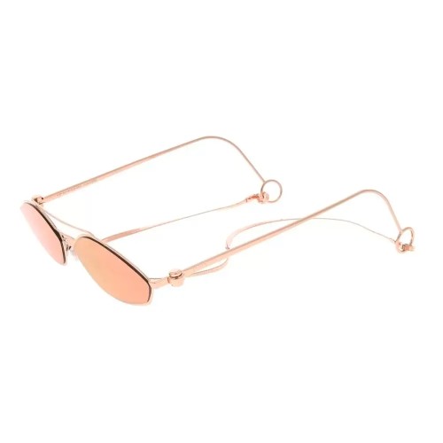 Fendi FE40114U-Y - 33U - 57 Sonnenbrillen Roségold Oval