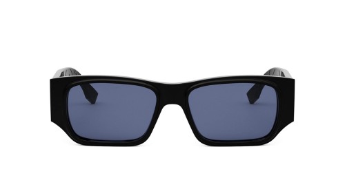 Fendi FE40144I - 01V - 54 Sonnenbrillen Schwarz Eckig