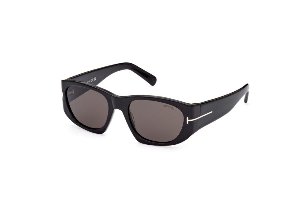 Tom Ford FT0987 ECO CYRILLE-02 - 01A - 53 Sonnenbrillen Schwarz Eckig