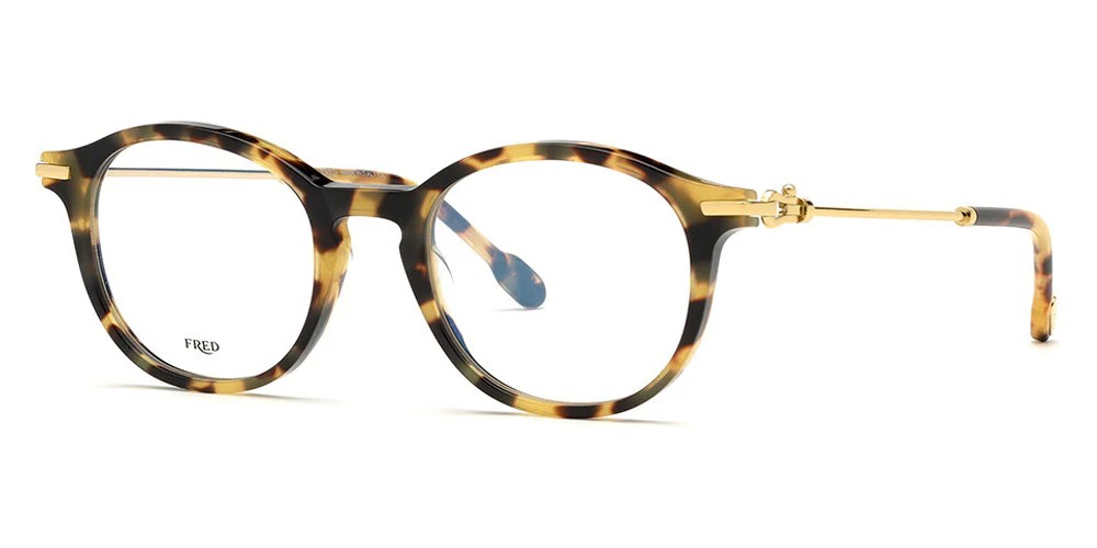 Fred FG50005I - 053 - 49 Brillenfassungen Havana Rund