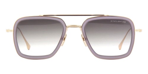Dita FLIGHT.006 7806 - H - 52 Sonnenbrillen Gold, Lila Pilot (Aviator)