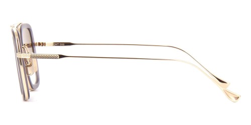 Dita FLIGHT.006 7806 - H - 52 Sonnenbrillen Gold, Lila Pilot (Aviator)