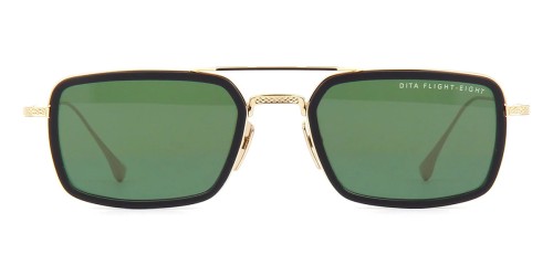 Dita FLIGHT.008 DTS134 - 02 - 53 Sonnenbrillen Gold Eckig