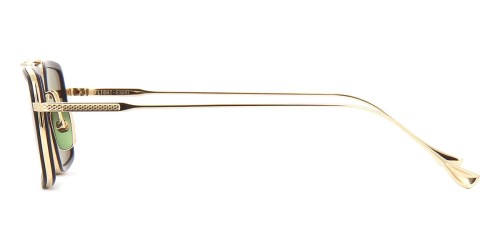 Dita FLIGHT.008 DTS134 - 02 - 53 Sonnenbrillen Gold Eckig