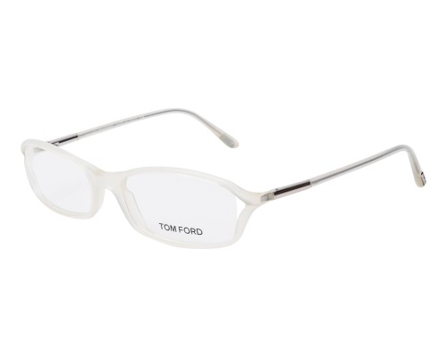 Tom Ford FT5019 - 860 - 50 Brillenfassungen Weiß Eckig
