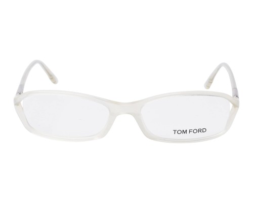 Tom Ford FT5019 - 860 - 52 Brillenfassungen Weiß Eckig