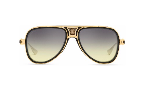 Dita GRAND-DECADE DTS460-A - 01 - 56 Sonnenbrillen Gold, Schwarz, Silber Pilot (Aviator)