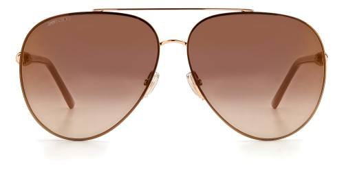 Jimmy Choo GRAY/S - BKUJL - 63 Sonnenbrillen Gold Pilot (Aviator)