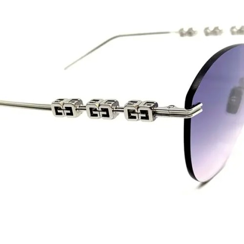 Givenchy GV40035U - 16Z - 138 Sonnenbrillen Silber Maske