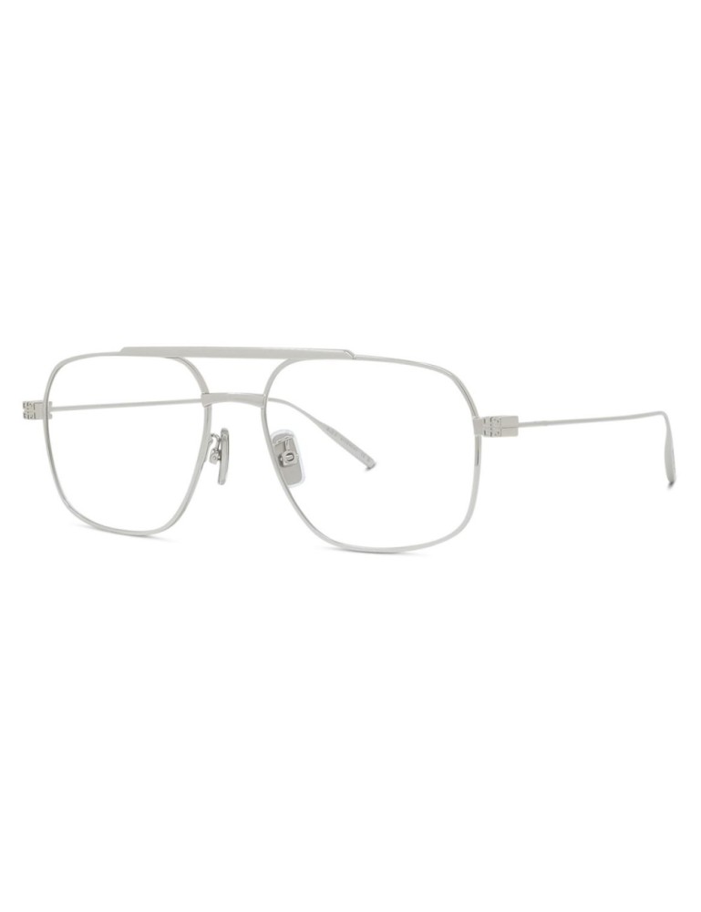 Givenchy GV50038U - 016 - 55 Brillenfassungen Silber Pilot (Aviator)
