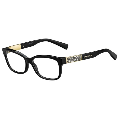 Jimmy Choo JC110 - 29A - 53 Brillenfassungen Schwarz Eckig