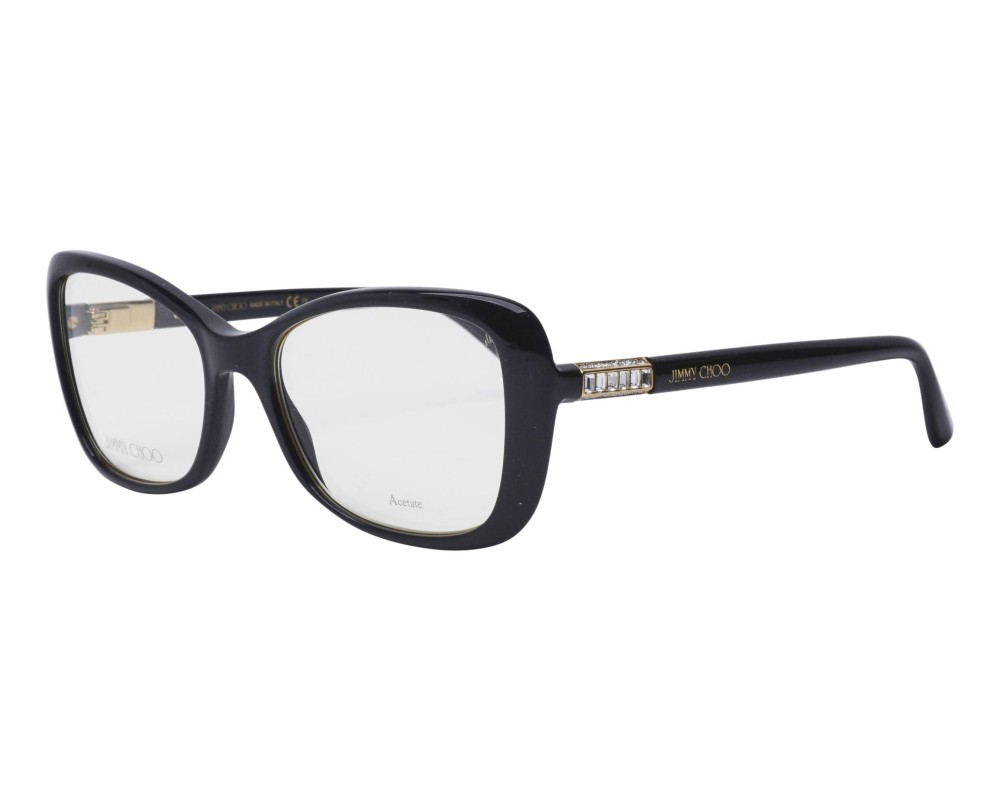 Jimmy Choo JC284 - 807 - 53 Brillenfassungen Schwarz Kissenform (Abgerundet)