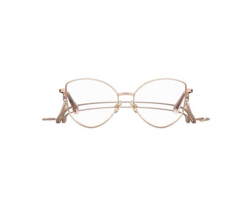 Jimmy Choo JC327 With chain - DDB - 52 Brillenfassungen Roségold Kissenform (Abgerundet)