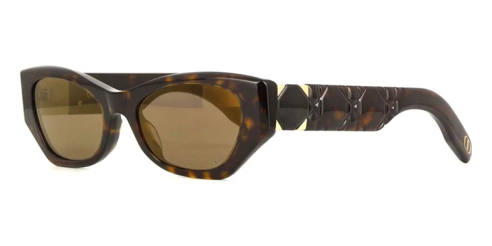 Dior LADY 95.22 B1I - 20F5 Z - 53 Sonnenbrillen Havana Cat Eye